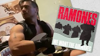 THE RAMONES- We want the airwaves ( bass cover by MACHING HEAD)