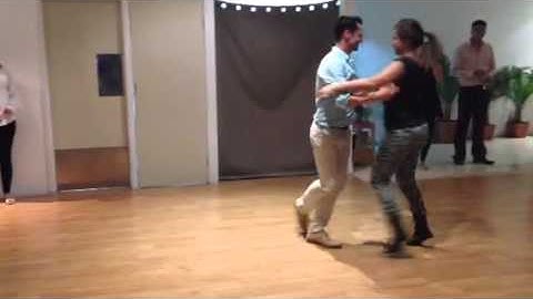 Wrap step 360 collect salsa turn pattern