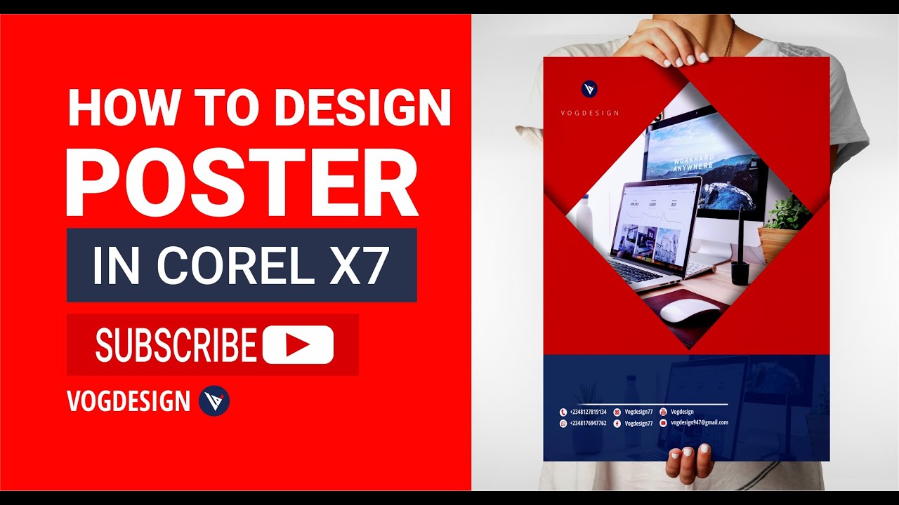 coreldraw poster design software free download