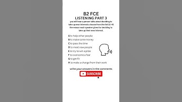 B2 First (FCE) Listening Practice Test 2024 - Part 3 #b2firstlisteningtests #learningenglish #fce