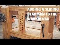 Adding A Sliding Deadman To The Roubo Workbench