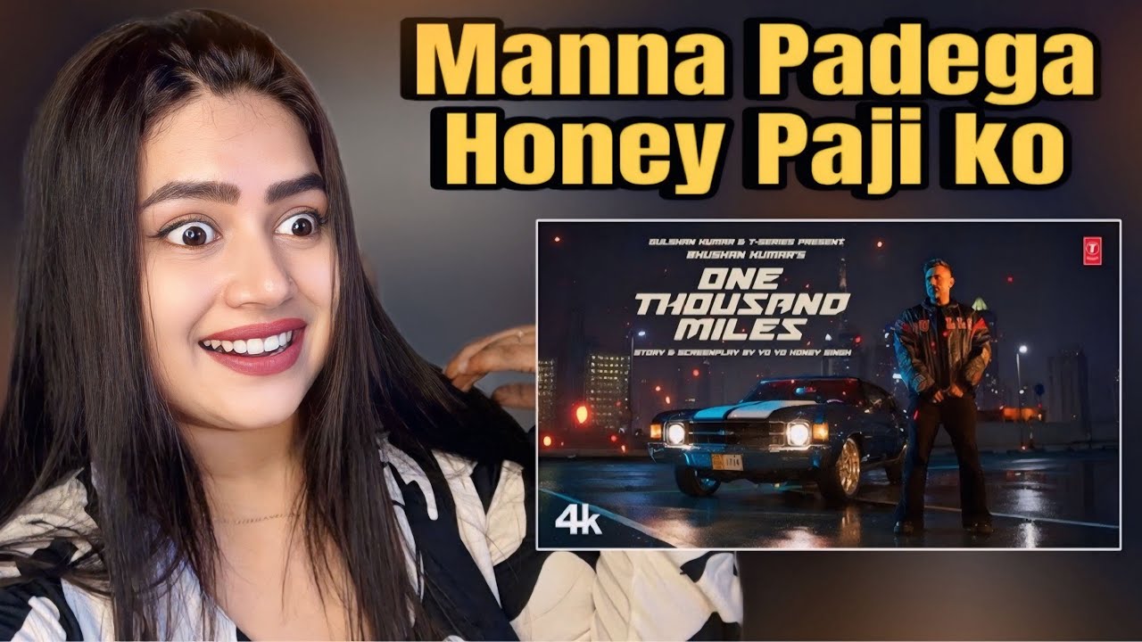 ONE THOUSAND MILES (Official Video): Yo Yo Honey Singh | Mandy Takhar | Desi Kalakaar |Bhushan Kumar