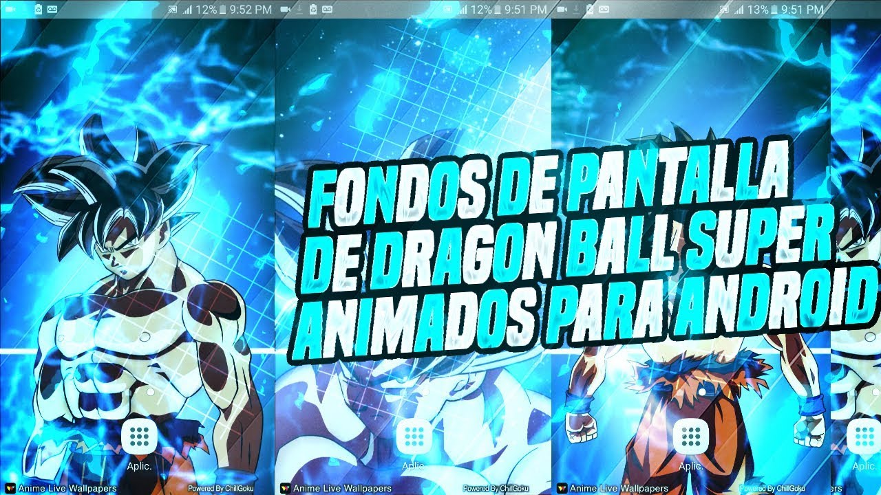 Fondos De Pantalla Animados De Dragon Ball Super Para Android