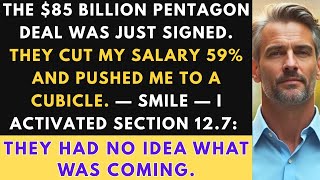 I Got A 59% Pay Cut After Closing An $85B Pentagon Deal—So I Took Down The Whole Company