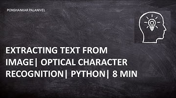 How OCR works| Text extraction from image| OCR Tesseract| OpenCV Python