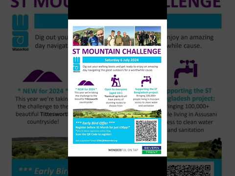 Severn Trent Mountain Challenge 2024! #hiking #Staffordshire #camping #stcr2024 @linkingupderby