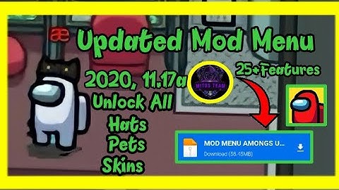 AMONG US NEW MOD MENU FEATURES CHEAT 11.17a | HOW TO DOWNLOAD AMONG US CHEAT 11.17a ALWAYS IMPOSTOR✅
