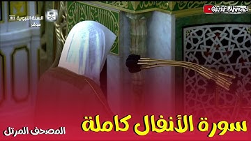 سورة الأنفال كاملة ، المصحف المرتل لفضيلة الشيخ أحمد بن طالب حفظه الله