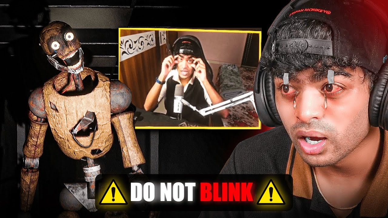 If I BLINK in REAL LIFE, I DIE in this HORROR Game | Vigil