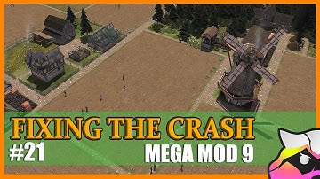 Fixing the CRASH! - Banished - Mega Mod 9 - S1 E21