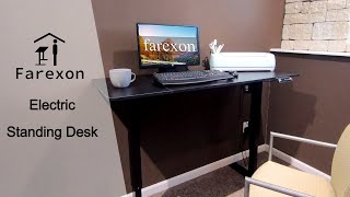 Farexon Electric Adjustable Height Desk | Standing Desk