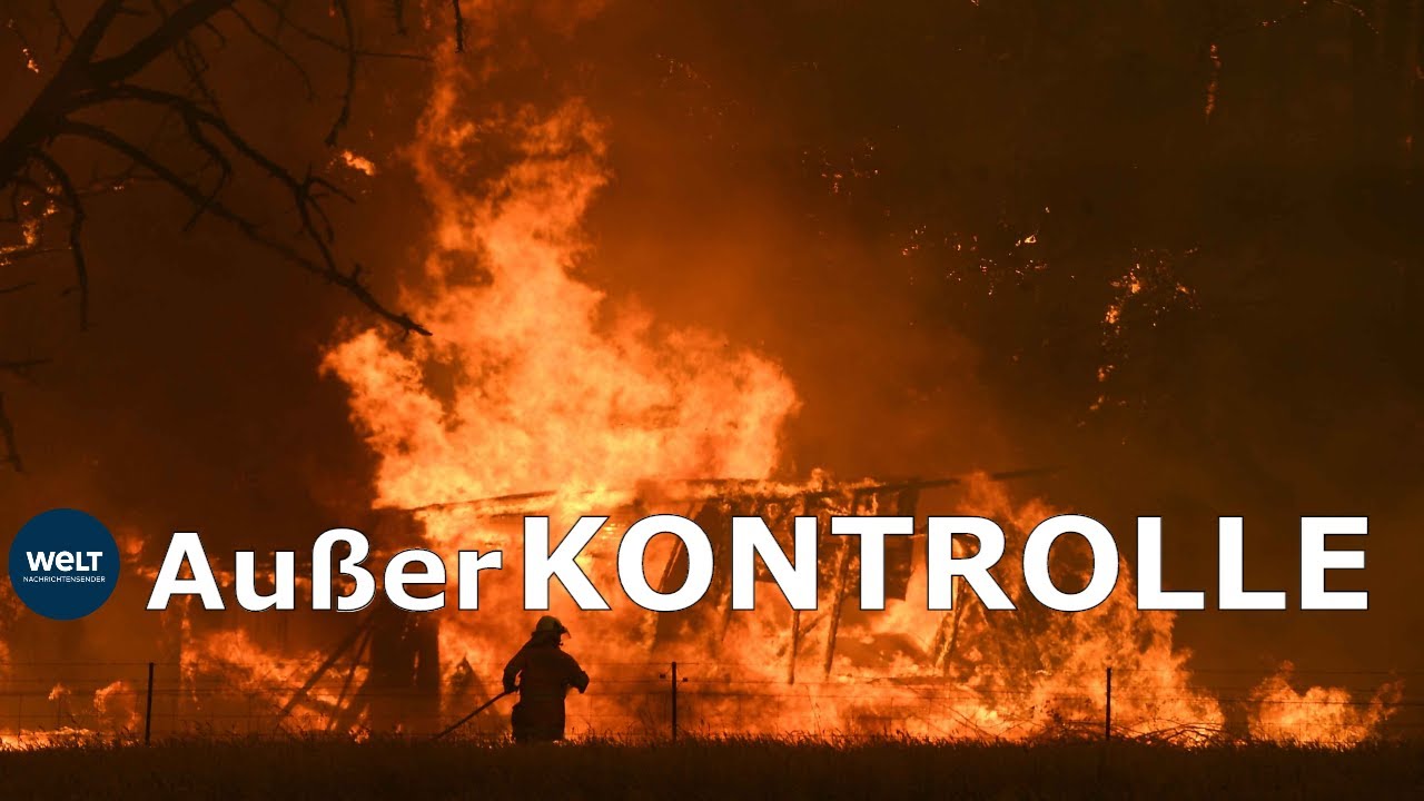 Buschfeuer 30 000 Touristen Mussen Australische Urlaubsregion Raumen Youtube