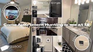 First Time Apartment Hunting with Me at 18 in Atlanta! | Tips, Tricks, Tours, Reviews etc.