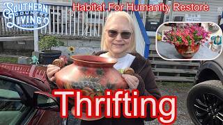 Thrifting Habitat For Humanity Restore  Rome, Georgia