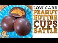 Low Carb PEANUT BUTTER CUPS Battle - The BEST Keto Peanut Butter Cup Recipe!