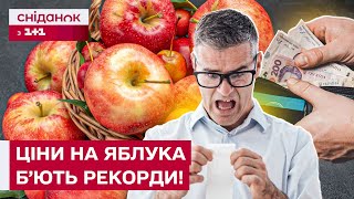 ЯБЛУКА НА ВАГУ ЗОЛОТА! Чому ЦІНИ ЗРОСЛИ? І чи очікується здешевшання?