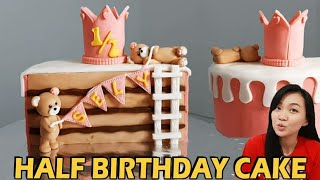 Half Birthday Cake Half Birthday Cake For Baby Girl 6 Months Birthday Cake 1 2 Birthday Cake Cake Birthday Cake Birthday Cake Baby Girl Months Birthday Cake Birthday Half Birthday Cake Half Birthday Cake For Baby Girl 6 Months Birthday Cake 1 2 Birthday Cake Cake Birthday Cake Birthday Cake Baby Girl Months Birthday Cake Birthday