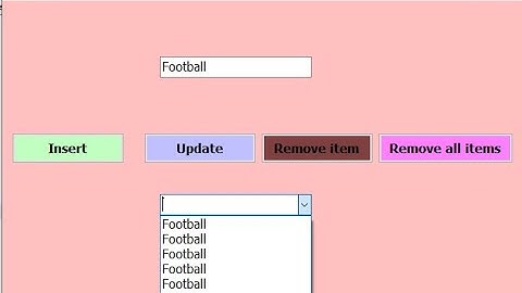 C# tutorial: Preventing duplicate items in a comboBox when insert and update items