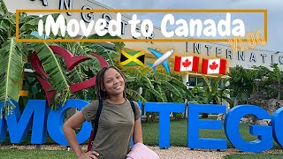 iMoved To Canada  | Traveled for the first time | Vlog 7 | Jameillia Charm