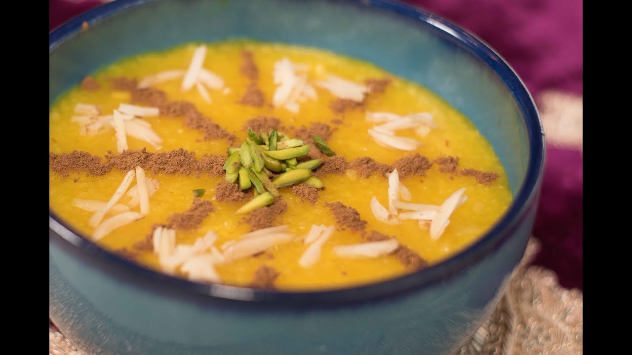 SHOLEH ZARD RECEITA IRANIANA PARA ARROZ DOCE