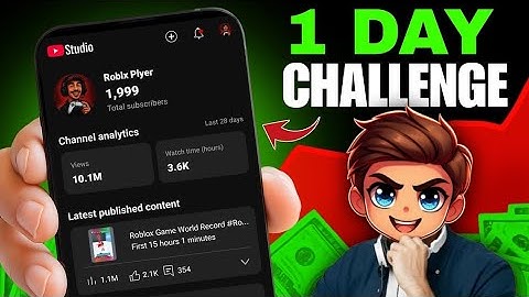 1 DAY Challenge ( Shoking Result 😱 ) How To Grow Gaming Channel From 0 Subscribers