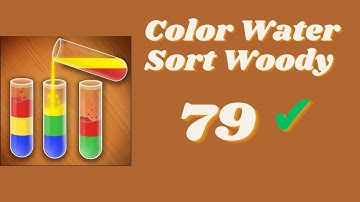 Color Water Sort Woody Puzzle Level 79