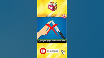 The Importance of Keeping Sharp Instrument Safely | Part 2