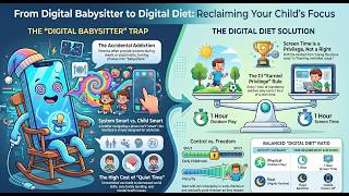 Stop Kids' Screen Addiction! Try the Digital Diet 📱 #ParentingTips #DigitalDiet #AiMadeEasy #health