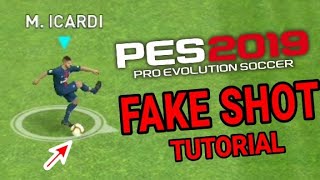 PES 2019 mobile fake shot tutorial screenshot 5