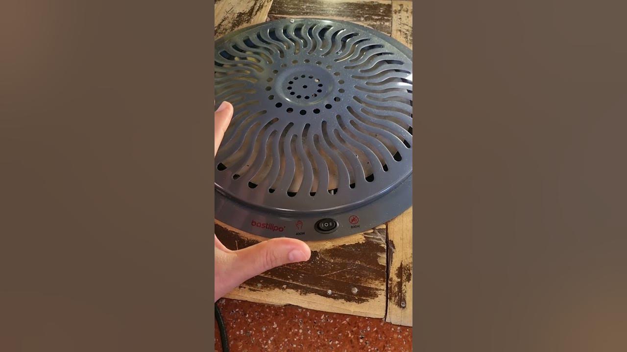 Este Brasero Eléctrico es Antiquemadura y Antiincendio 🔥 