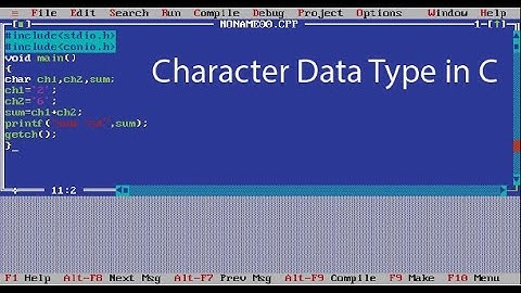 Character Data Type in C language  (urdu or hindi) | Char data type |  Programming in C