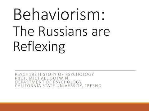 P182 Behaviorism     Russians