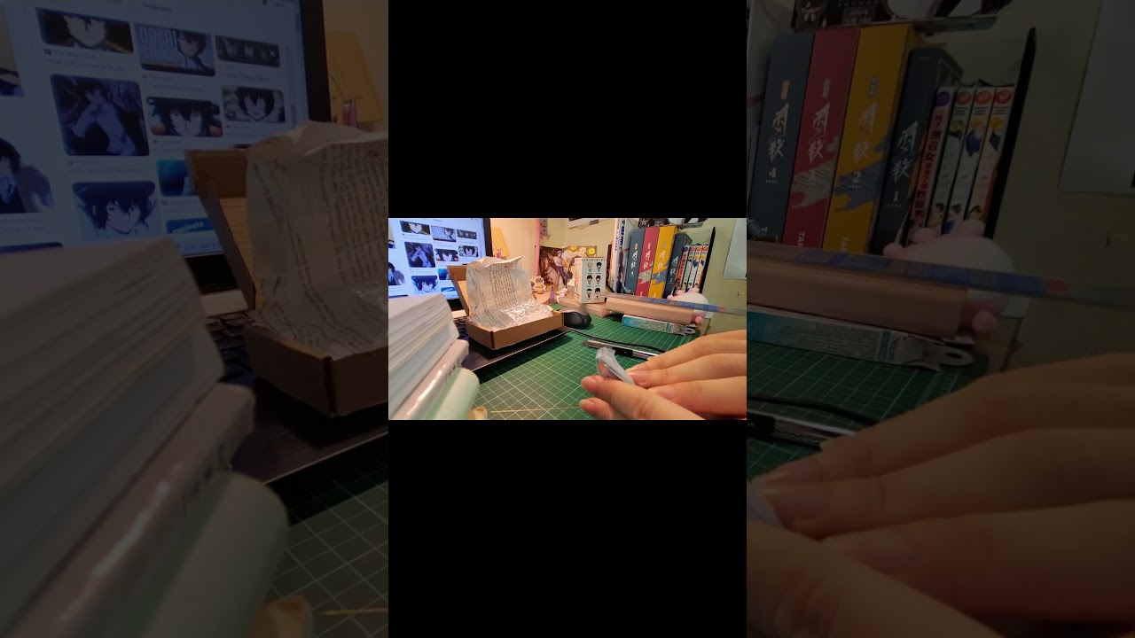 bsd unboxing video！ So sadly, it is not Dazai 😭  