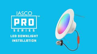 81892 Jascopro Series Matter Wi-Fi Downlight - Installation