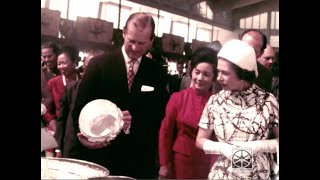 Queen Elizabeth II visits Chiangmai 1972 สมเด็จพระนางเจ้าเอลิซาเบธที่ 2 เสด็จเชียงใหม่ 2515