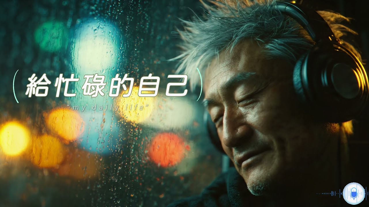 【AI原創曲】《給忙碌的自己》#華語流行 #抒情男聲 #療癒音樂 #上班族必聽