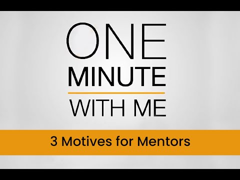 3 Motives for Mentors