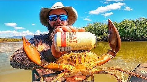 CATCHING GIANT MUD CRABS USING DILLY CRAB POTS - A DIFFERENT WAY TO CATCH MUD CRABS - SKIDPIG