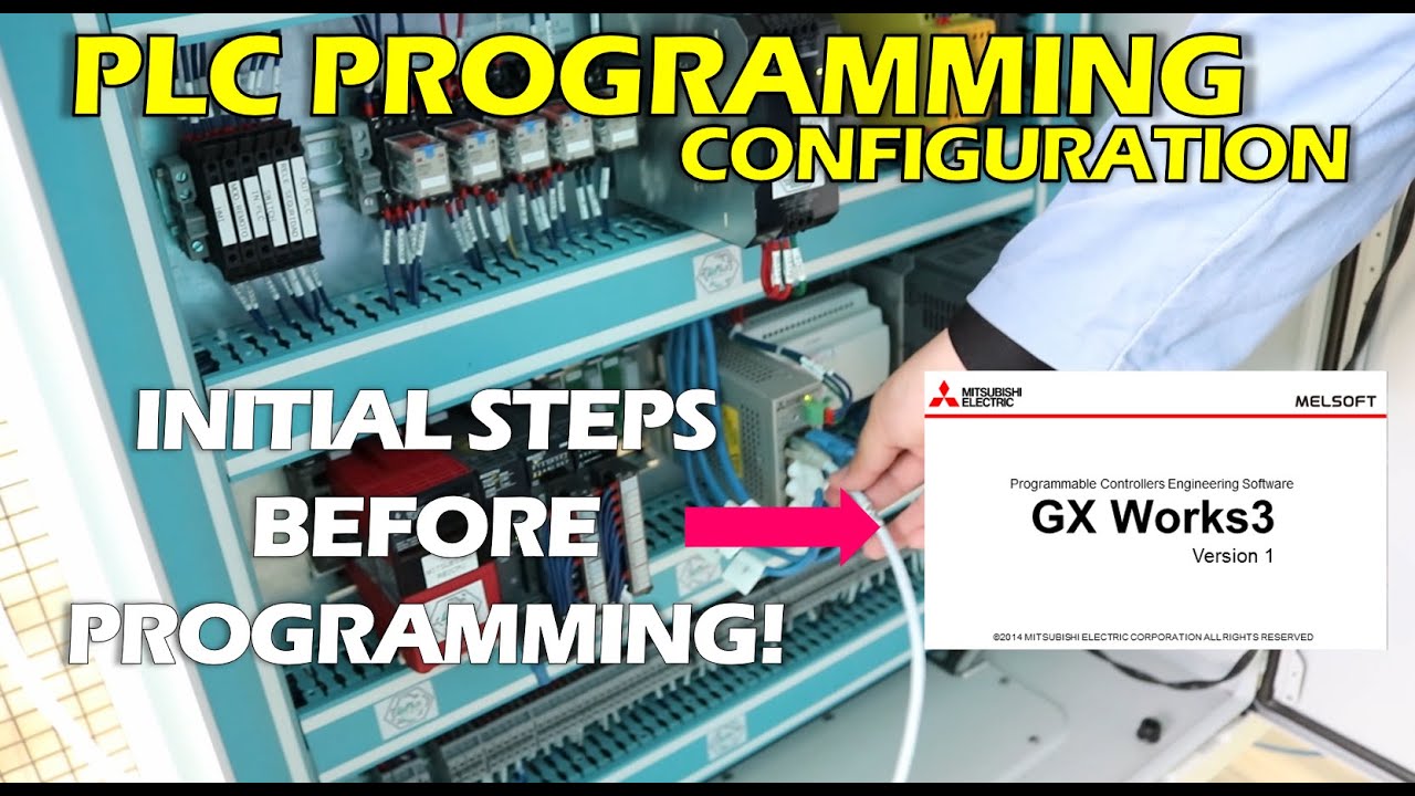 Plc programming mitsubishi gx works 3 elements configuration and