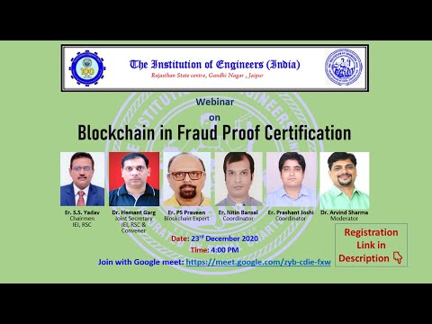 Blockchain in Fraud Proof Certification