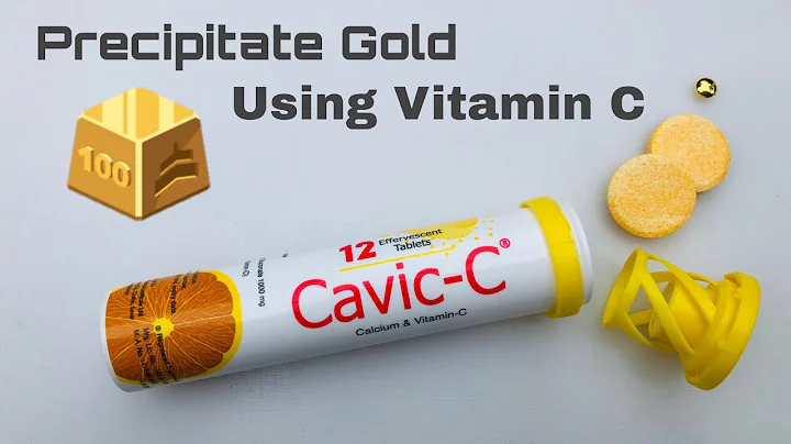 Precipitate Gold Using Vitamin C | Precipitate Gold Without SMB | Purify Gold