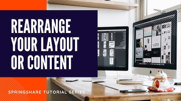 SpringShare Tutorials \\  How to Change Layout or Rearrange Boxes or Content
