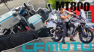 Prezentacija novog CFMOTO MT800 motora! *oborili ga*