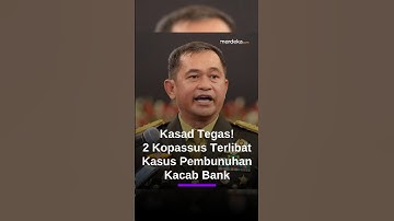 Kasad Maruli Tegas: TNI Tak Akan Lindungi 2 Kopassus Terlibat Kasus Pembunuhan