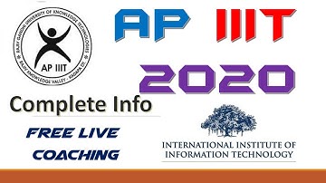 IIIT entrance exam fixed || Ap IIIT admissions 2020 |subjects in IIIT entrance |IIIT notifications