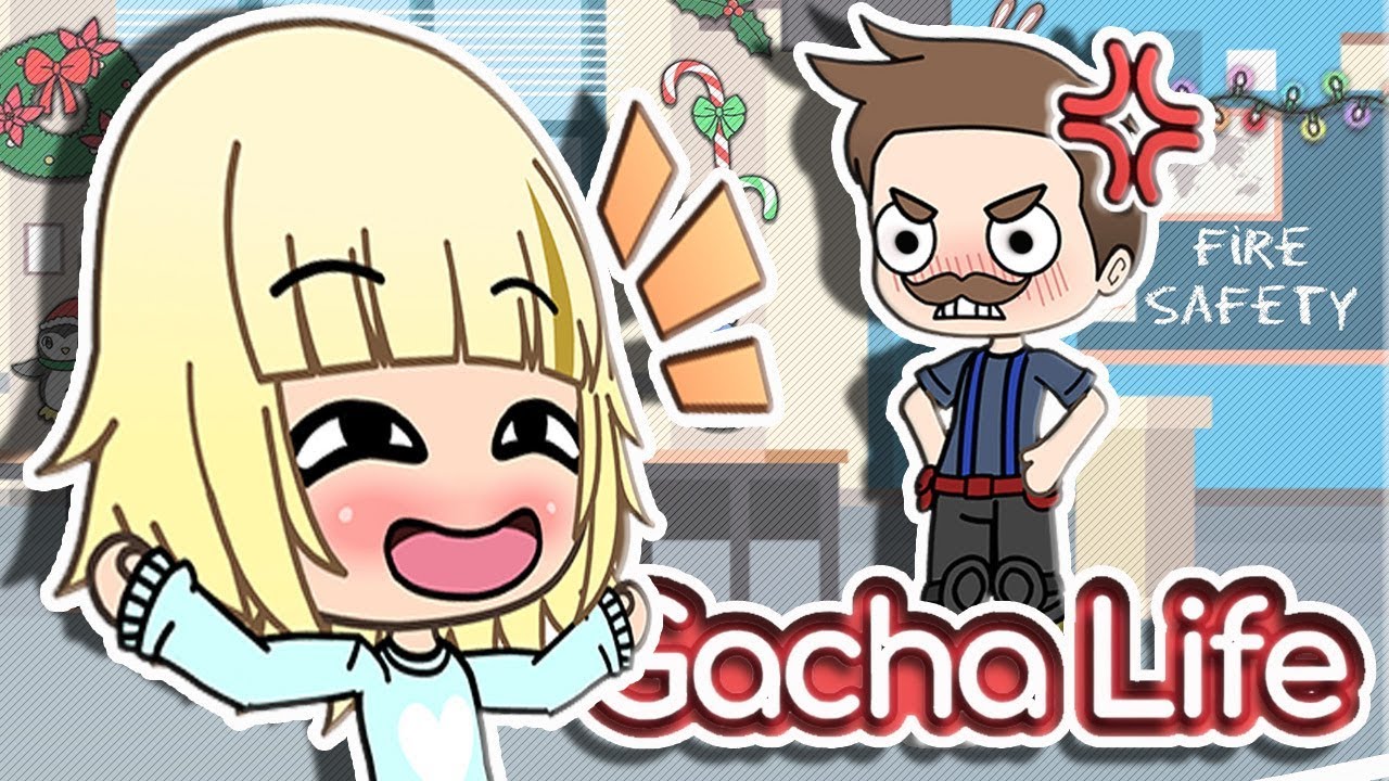 Shallon Fire Safety「GACHA LIFE」 YouTube
