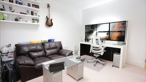 My Epic Custom Desk Build - The Journey - Time Lapse