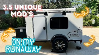 3 Unique Mods for My Tiny Runaway Camper (Big Impact in a Small Space!)