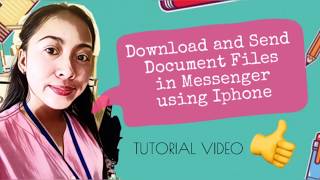 Download and Send Word Files in Messenger Using Iphone | 👍 screenshot 1