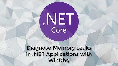 Diagnose Memory Leaks in .NET Applications with WinDbg